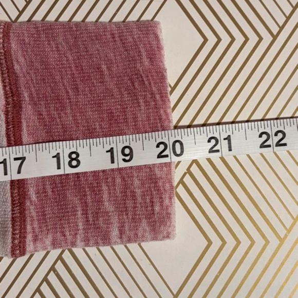 Lucky Brand sz XL Pink~Orange Embroidered Burnout Sweater - Picture 7 of 10